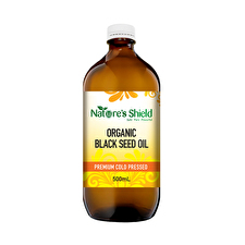 Natures Shield Organic Black Seed Oil 500ml