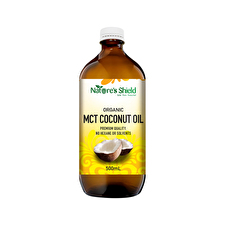 Nature's Shield Organic MCT Coconut Oil 500ml
