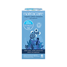 Natracare Organic Cotton Tampons Super With Applicator X16 Pack Sell Through