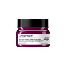 L`Oreal Professionnel L'oreal Professionnel Serie Expert Curl Expression Glycerin2.5% & Urea H & Hibiscus Seed Hair Treatment Cream Mask Intense Moisturizing 250ml