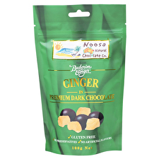 Noosa Natural Chocolate Co. Dark Chocolate Ginger 100g