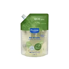 Mustela Organic Olive Oil Cleansing Shower Gel For Hair & Body All Skin Types 400ml