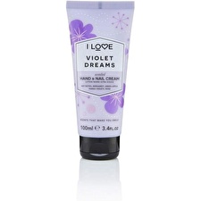I Love Signature Collection Moisturizing Hand & Nail Cream Violet Dreams 100ml