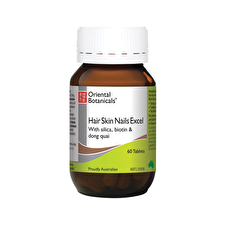 Oriental Botanicals Hair Skin Nails Excel 60t