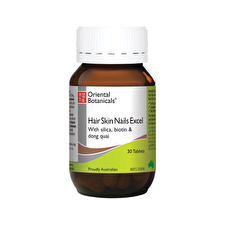 Oriental Botanicals Hair Skin Nails Excel 30t