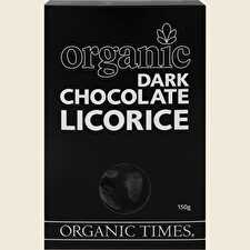Dark Chocolate Licorice 150g