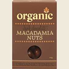 Dark Chocolate Macadamia Nuts 150g