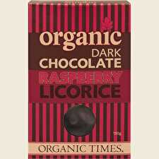 Dark Chocolate Raspberry Licorice 150g