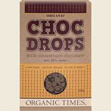 Choc Drops Milk Couverture Drops 200g