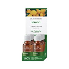 Oil Garden Essential Oil Lemon 25ml X 8 Display Ch2 Redundant