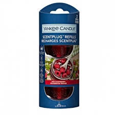 Yankee Candle Replacement Refill For Electric Diffuser Organic Kit Red Raspberry 2x 18.5ml