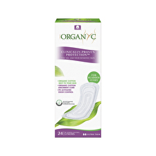 Organyc Organic Liners Ultra-thin Bladder Control (for Bladder Leaks) X 24 Pack