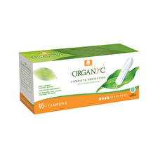 Organyc Organic Tampons Super Plus X 16 Pack