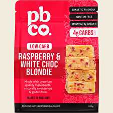 Raspberry & White Choc Blondie Low Carb 300g