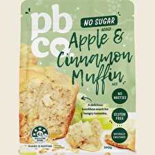 Apple Cinnamon Muffin Mix No Sugar Added 340g