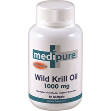 MediPure Wild Krill Oil 1000mg 60c