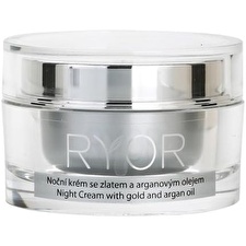 Ryor Night Cream With Gold And Argan Oil 50ml