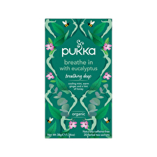 Pukka Organic Breathe In With Eucalyptus X 20 Tea Bags
