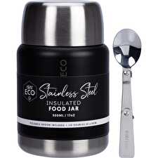 Insulated Stainless Steel Food Jar Onyx 500ml
