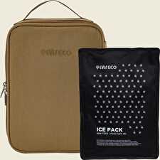 Insulated Lunch Bag with Ice Pack Husk 1pc