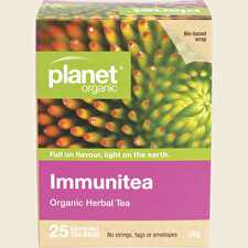 Planet Organic Organic Herbal Tea Immunitea X 25 Tea Bags