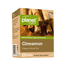 Planet Organic Organic Herbal Tea Cinnamon X 25 Tea Bags