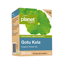 Planet Organic Organic Herbal Tea Gotu Kola X 25 Tea Bags