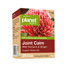 Planet Organic Organic Herbal Tea Joint Calm With Turmeric & Ginger X 25 Tea Bags