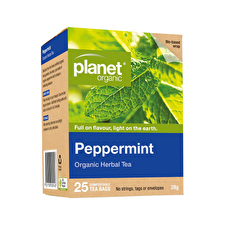 Planet Organic Organic Herbal Tea Peppermint X 25 Tea Bags