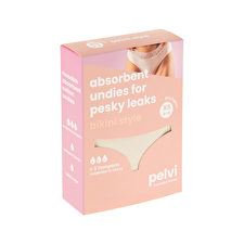 Pelvi Leakproof Underwear Bikini Beige Xs Sell Through