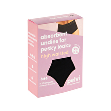 Pelvi Leakproof Underwear Full Brief Black Xs