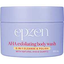 AHA Exfoliating Body Wash 2-in-1 Cleanse & Polish 200ml