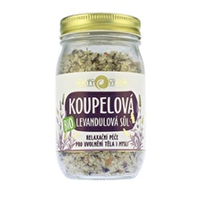Purity Vision Organic Lavender Bath Salt 400.0g