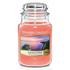 Yankee Candle Classic Medium Jar Candles Scented Candle Cliffside Sunrise 411 G