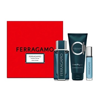 香水(男性用) Ferragamo Intense Leather 100 ml. Salvatore Ferragamo