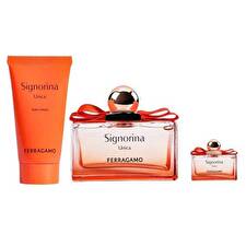 Salvatore Ferragamo Signorina Unica Woman Set Eau De Parfum 100ml+ Eau De Parfum 5ml+ Body Lotion 50ml