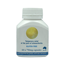 South Australian Shark Cartilage 750mg 60c