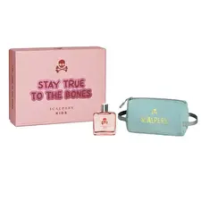 Scalpers Kids Girl Set Eau De Toilette 100ml & Travel Bag