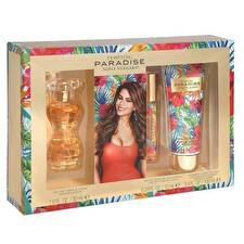 Sofia Vergara Tempting Paradise Woman Set Eau De Parfum 30ml+ Eau De Parfum 10ml Roll-on & Shimmer Bl 100ml