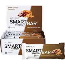 Smart Bar Protein Peanut Choc Caramel 60g X 12 Pack