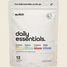 Daily Essentials Sachets Hydrate Greens Creatine Sleep 12pk