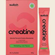 Creatine Monohydrate Sachets Refreshing Lime 20x5g