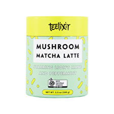 Teelixir Organic Mushroom Matcha Latte (Starring Lion's Mane and Peppermint) 60g