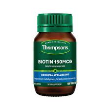 Thompsons Biotin 150mcg 100t