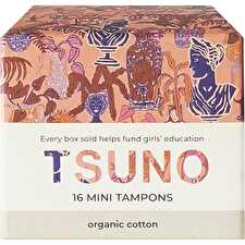 Organic Cotton Tampons Mini 16pk