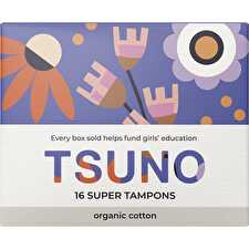 Organic Cotton Tampons Super 16pk