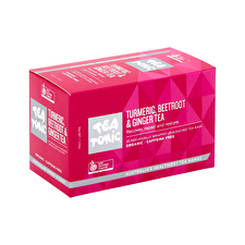 Tea Tonic Organic Turmeric Beetroot & Ginger Tea x 20 Bags