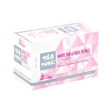Tea Tonic Organic White Tea & Rose Petals Tea X 20 Tea Bags