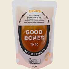 Good Bones 100% Organic Chicken Bone Broth 8x250ml