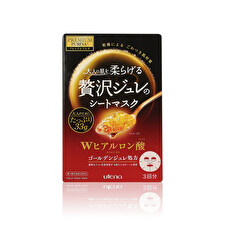 Utena Premium Puresa Golden Jelly Mask - Hyaluronic Acid - 3 pcs